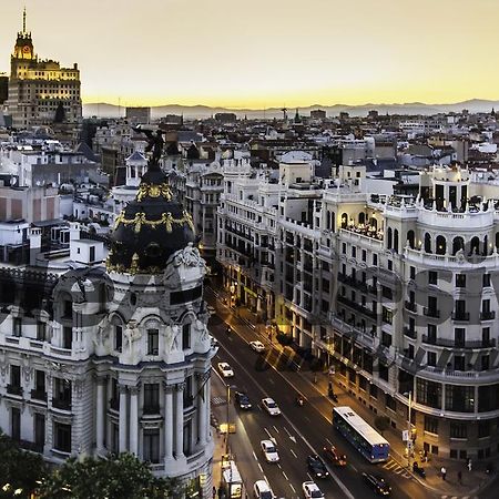 M&F Apartaments Gran Via Madrid Exterior foto